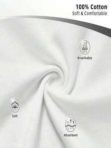 Men T-Shirts - White and Red - View 6