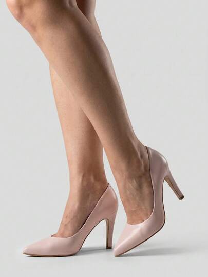 RE&TON Sapato Scarpin Casual Salto Alto Feminino SC5