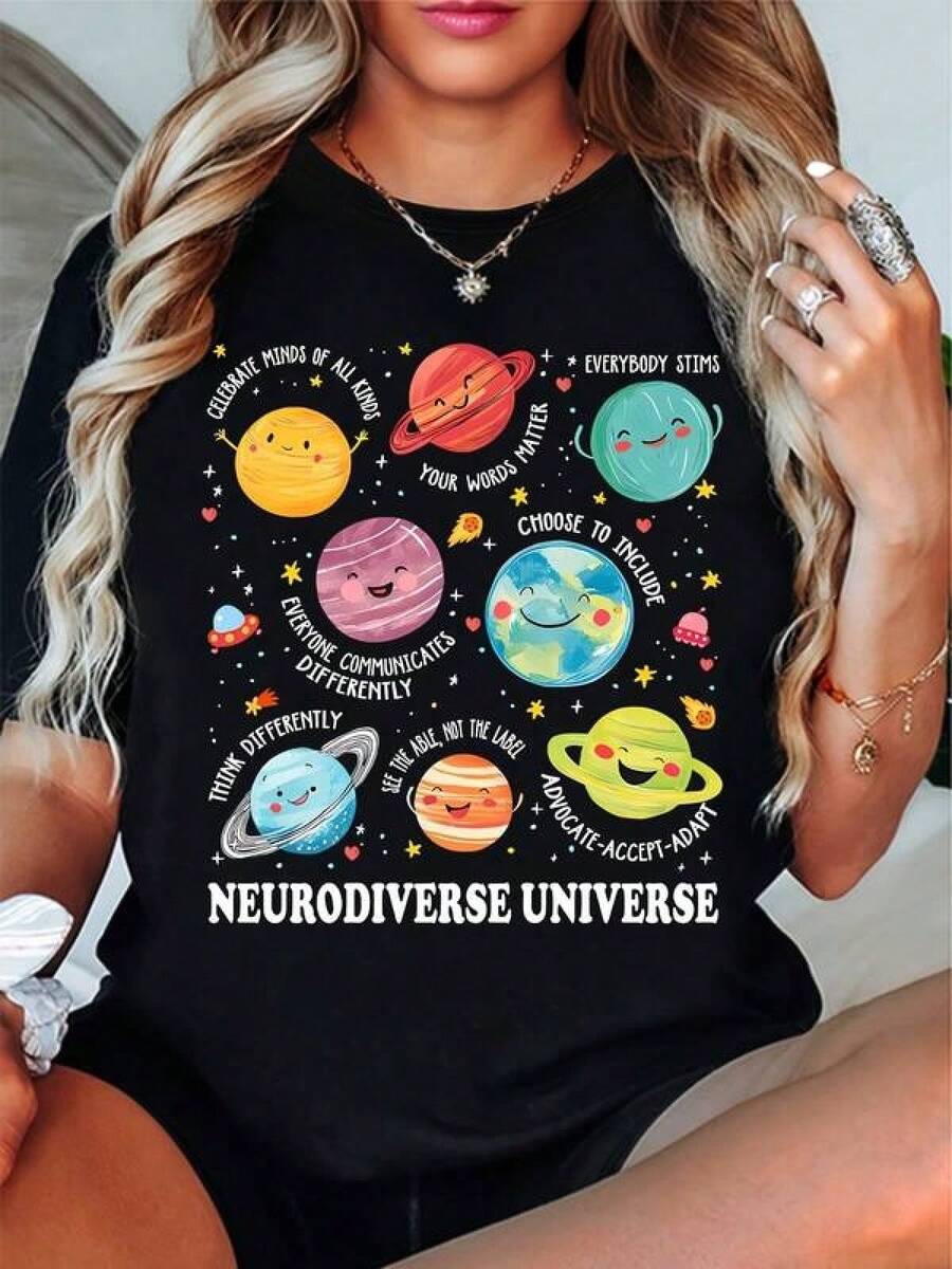 Women T-Shirts - Black - View 1
