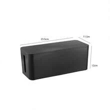 1pc Desktop Power Strip Storage Box, Charger Outlet Socket Cable Organizer For Living Room - Multicolor - View 10