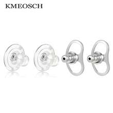 KMEOSCH Earring Lifters Backs, 4/8Pcs Earring Backs For Droopy Ears Locking Earring Backs Replacements For Studs Large Earring Backings Tight Earring Lifter Backers For Heavy Earrings - 2 - View 9