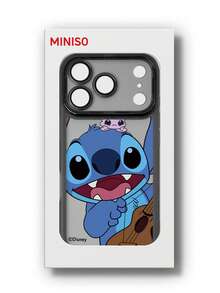 Ốp điện thoại Disney Stitch, dành cho iPhone 16promax/ 15/ 14plus/ 13/ 12/ 11promax/ xs/ xr, thiết kế đơn giản, thời trang và dễ thương của nhân vật Officer Clawhauser. - màu đen - Xem 6