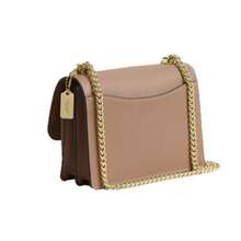 Coach Women's Mini Klare Chain Crossbody Bag - 灰褐色 - 查看 4