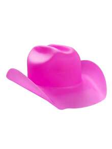 15 Chapéus Cowboy Vaqueiro p/ Festa a Junina Quadrilha Rosa - Rosa chiclete - Visão 4