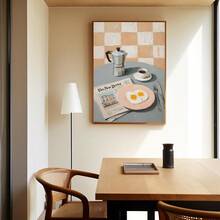 1 pieza Impresión en lienzo, Arte de pared de cocina mediterránea, Póster de bodegón de alimentos, Arte de restaurante colorido, Ilustración de ensalada de frutas, Decoración de pared estilo granja, Decoración de pared estética, Decoración del hogar, Póster de apartamento, Decoración artística, Decoración de dormitorio, Decoración de habitación, Decoración de sala de estar, Decoración de baño, Decoración navideña, Impermeable, Póster de oficina - Arte de cocina - Ver 10