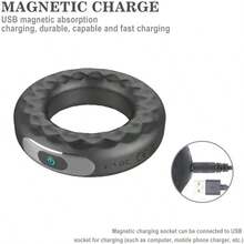 Vibrating Cocking Rings For Enlarging And Enhancing Penis Rings, Penis Testicle Cocking Rings, Adult Masturbators Sex Toys - 均碼 - 查看 6