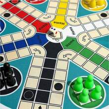 6-Player Classic Fast-Paced Board Game, Perfect For Holiday Parties And Family Gatherings - Multicolor - View 6
