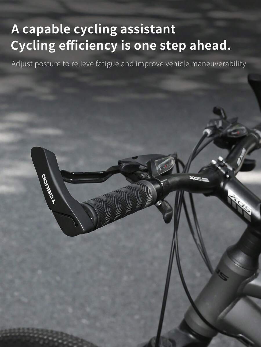 TOSUOD Lightweight Bicycle Extended Handlebar And Bicycle Handlebar, Mountain Bike Handlebar, Bicycle Auxiliary Handlebar, Suitable For Various Bicycles, Ideal Choice - Multicolor - View 1