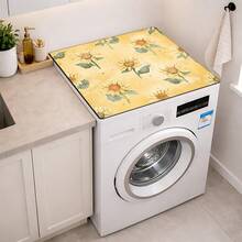 1 pieza Estera absorbente para secar platos con patrón de girasol vintage, decoración del hogar, apta para máquina de espresso, fregadero, grifo, baño, accesorios de cocina - Multicolor - Ver 8