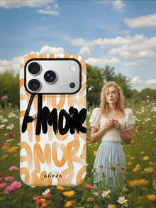 S2Amore-Love Phone Case Compatible With IPhone 16, 15, 14, 13, 12, 11 Pro Max, X, XR, XS Max, 8, 7 Plus, Shockproof Matte Back Cover - Multicolor - View 2