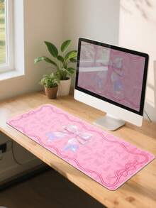 E-Sports Game Mouse Pad, Suitable For Home Office Work, Computer Keyboard Laptop Expansion Pad, Large Table Pad With Non-Slip Rubber Base Edge Stitching Desktop Decoration - View 5
