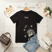 Camiseta De Gama Alta Utopia  Para Hombre - Negro - Ver 1