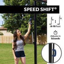 Speed Shift 50" Portable Basketball Hoop - Default - View 3