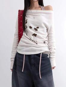 Women Tops - White - View 5