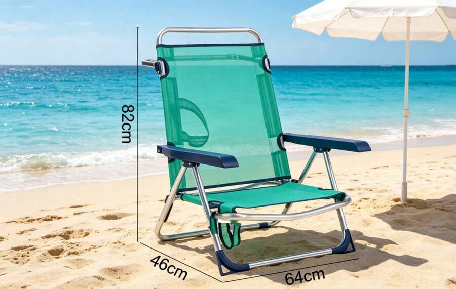 Beach Chairs - Green - View 1