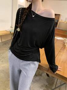 Women Tops - Grey - View 3