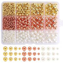 12-Grid Versatile Elegant Beaded Set, Compact Jewelry Box For DIY Necklace, Bracelet, Earring, Hair Accessory Making, Creative Graduation Gift - Multicolor - View 9