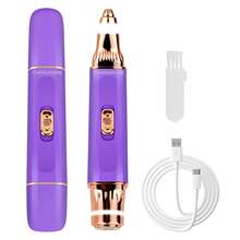 Conduroma 2-In-1 Dual Head Electric Hair Trimmer For Women, Eyebrow & Facial Hair Trimmer, Multipurpose Shaver For Private Area, Underarm, Leg, Arm And Face, 360° Ring LED Light, Compact Portable Design, USB Charging, Ideal Gift Choice. - Upgraded Version - View 13
