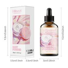 Hllozzi 嬰兒粉精油，高品質芳香精油，香氣持久。適用於面部、頭髮和身體護理。可用於擴香器、加濕器、DIY香水、肥皂和蠟燭製作。適合居家、車內和戶外旅行。 - BABY POWDER - 查看 4