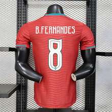 [48-Hour Shipping] Portuguese National Team 2026-2027 Season Home Red Short-Sleeved Football Jersey With Multiple Player Numbers Including 3, 7, 8, 10, 17, Etc - 8號 - 查看 1
