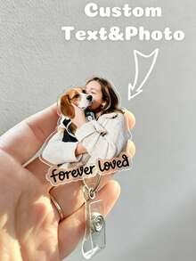 Klip Lencana Lipat yang Dipersonalisasi, Lencana Foto Kustom, Reel Lencana Foto Kustom, Tempat Kartu Identitas Lipat yang Dipersonalisasi, Lencana Identitas Perawat yang Dipersonalisasi, Lencana yang Dipersonalisasi, Klip Lencana Kustom, Lencana Perawat Kustom, Tempat Kartu Identitas Kustom, Reel Lencana Lipat yang Dipersonalisasi, Cocok Sebagai Hadiah untuk Staf Kantor Medis, Dokter Magang, Dokter Anak, Perawat - MultiWarna - View 3
