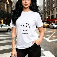 Camiseta de mujer con estampado vibrante y alegre inspirada en la cultura mexicana - camiseta casual de cuello redondo, ajuste cómodo y fresco, estilo festivo y tradicional - ideal para celebraciones del Día de Muertos, reuniones familiares y regalo - Blanco - Ver 10