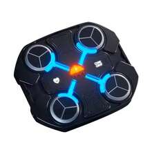 Wall-Mounted Boxing Toy, Electric Smart Training Boxing Machine, Musical Boxing Target. Ideal For Daily Exercise And Fun. For Children And Adults. - Black - View 4