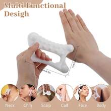 Face & Body Gua Sha Massage Tool, Trigger Point Gua Sha Massager, Unisex Daily Relaxation Gua Sha Tool - Multicolor - View 7