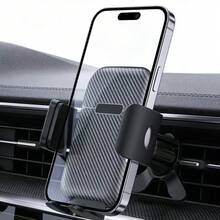 Giá đỡ điện thoại gắn khe gió ô tô, giá đỡ điện thoại xoay được có móc, giá đỡ điện thoại định vị đa chức năng. - Một kích cỡ phù hợp cho tất cả - Xem 5