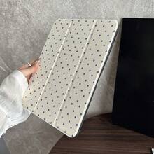 1 件波点蕾丝印花平板电脑保护套，兼容 iPad 第十代 10.9 英寸（2022 年款）/ Air 13 (M3 2025)/ Air 11 (M3 2025)/ Air 11 (M3 2025)/ 11 (A16 2025)，具备自动休眠/唤醒功能，时尚的平板电脑配件，兼容小米 5/5PR/6/6PRO/7/7PRO/Galaxy Tab S10+/S9/A9，兼容小米 Pad 5/6/7，兼容华为 MatePad - 彩色 - 查看 7