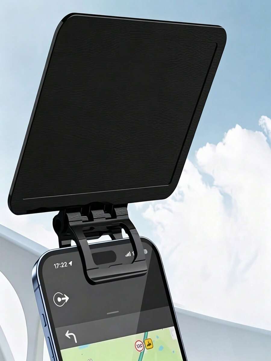 Multi-Angle Foldable Portable Phone Sunshade, Universal Phone Sun Umbrella, UV Protection Phone Sun Umbrella, Adjustable Phone Sun Umbrella, Anti-Glare Phone Sunshade, Portable Phone Sunshade, Multi-Angle Foldable Phone Sunshade, Universal Portable Phone Sunshade, Suitable For Outdoor Sports, Cycling, Camping And Travel - One Size Fits All - View 1