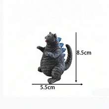 Patung Monster Kucing Kreatif, Bahan Resin, Dekorasi Meja Rumah, Dekorasi Meja Kantor - Kucing Monster - View 10