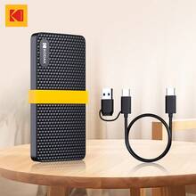 KODAK X200 External SSD Hard Drive HD 1TB USB 3.1 Mini Portable SSD 256B 512GB For Laptops Smartphone Computer PC TV TabletGift For Kids/Birthday/Children's Day/Boy/Girlfriend - View 1