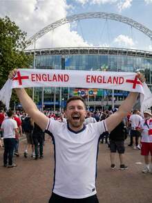 1pcs World Cup Themed Support Scarf, Lettering With Iconic Flag Suitable For Sports Events, The World Cup, Photo Props, Fan Gear, Machine Washable Durable Design For Games, Tournaments, And Casual Attire - 葡萄牙 - 查看 6