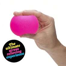 NeeDoh Schylling 2.5 Inch Nee Doh Color Changing Stress Relief Ball, Super Soft Squeeze Toy, Temperature Sensitive Fidget Toy For Anxiety/ADHD/Autism, Random Color (1 Piece) - Multicolor - View 8