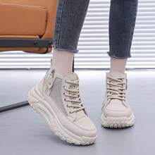 Women Casual Shoes - 卡其 - 查看 3