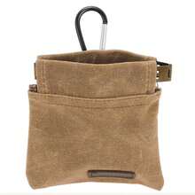1 peça Bolsa para petiscos de cão, bolsa de treino para animais de estimação de tamanho de bolso, material de lona, bolsa para passear com cão sem mãos com mosquetão, recompensa de comida para animais de estimação com fecho automático, adequada para viagens com cachorros ou uso ao ar livre - Multicolorido - Ver 11