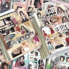 8pcs Aroma Of A Blossom Fragrant Flower Blooming Sticker Sheets, Waterproof Collage Material By Ayato Itoda And Kaoru Kurenai - Multicolor - View 2