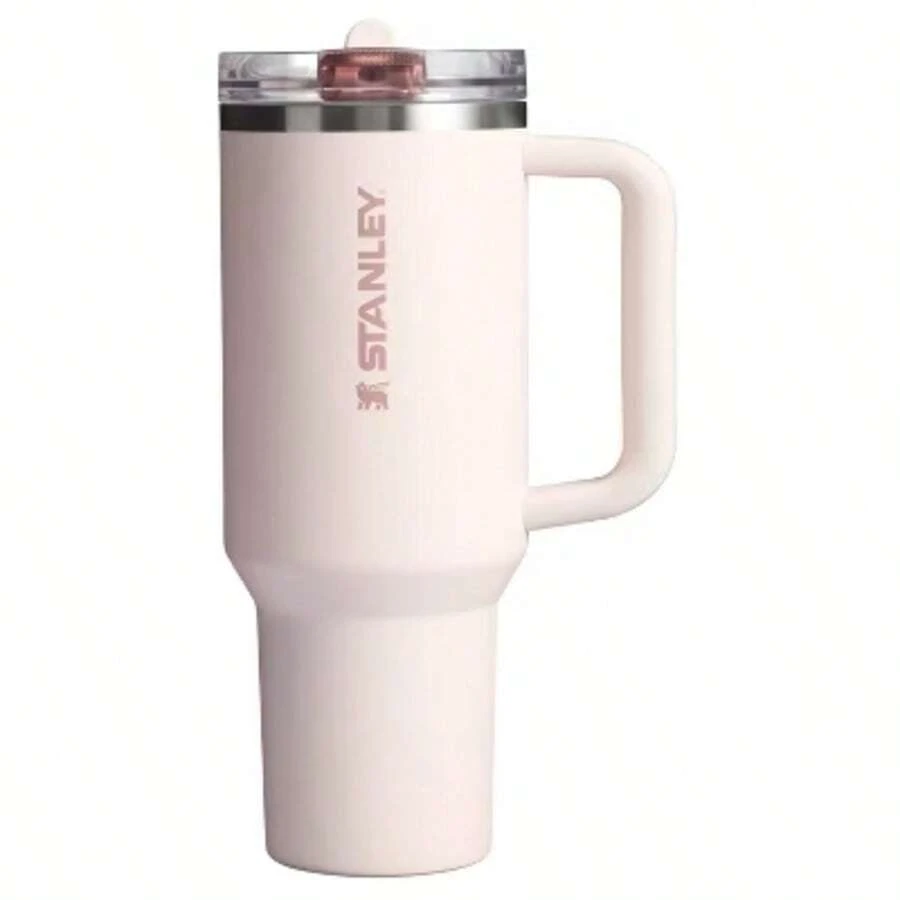 STANLEY Quencher ProTour Flip Straw Tumbler With Leakproof Lid, Insulated Stainless Steel Cup, Beige – Perfect Valentine's Day Gifts For Her, Mother's Day Gifts For Mom, Birthday Presents For Women, Christmas Gifts For Him, New Year Gift Idea For Travel – Cupholder Friendly - Rượu sâm banh - Xem 1