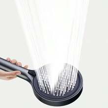 High Pressure Handheld Shower Head With 8 Spray Modes - Complete Set Includes Hose And Bracket, Anti-Clogging Design, Water-Saving, Suitable For Home And RV - Shower Set - View 4