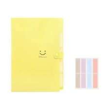 WADY Organizador de Archivos de Acordeón, Carpeta de Archivos Expandible, Folder Organizador with Bolsillos - Amarillo - Ver 9