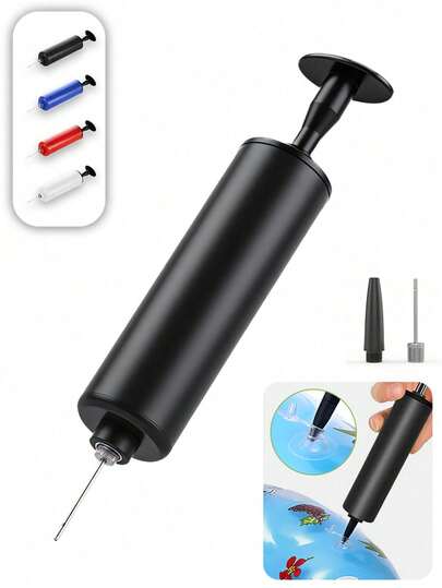 Portable Mini Air Pump, Air Pump, Rapid Inflation Suitable For Balloons, Swim Rings, Pool Floats And Other Water Sports And Outdoor Goods, Compact Handheld Air Pump For Travel And Outdoor Use, Beach Essentials