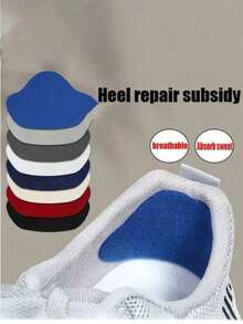 A Set Of 6 Self-Adhesive And Breathable Patches For Repairing Holes In Sports Shoes And Repairing Long-Term Wear Of Heels, Hidden Patches, 3-10g Each. - View 3