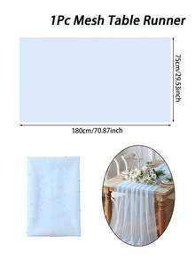 1 Khăn trải bàn trang trí ngọc trai xanh dương, Khăn phủ bàn bằng vải voan, 75*180cm, Vải voan ngọc trai tự làm, Trang trí đám cưới, Trang trí tiệc sinh nhật lần thứ nhất, Trang trí tiệc cô dâu, Trang trí tiệc tiết lộ giới tính, Đồ dùng cho tiệc mừng em bé, Đồ dùng cho tiệc em bé, Đồ dùng cho tiệc lễ hội, Trang trí nhà cửa, Trang trí phòng, Trang trí bàn, Trang trí mặt bàn - Ngọc trai xanh - Xem 12