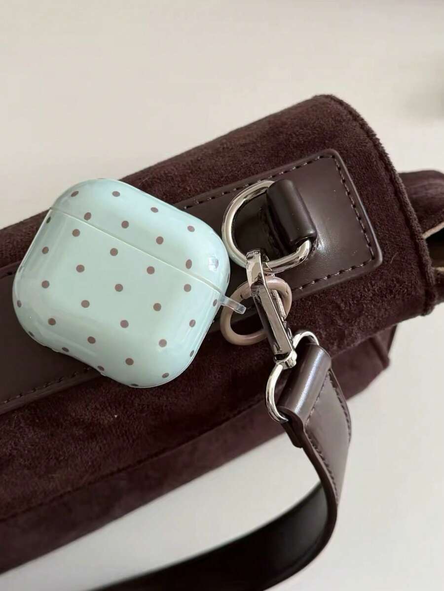 心形DIY貼紙糖果保護殼,適用於Airpods 3、2、Pro,柔軟矽膠可愛外殼,少女風 - 綠色 - 查看 1