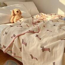 Sofa Blankets, Throw Blankets & Nap Blankets - Dachshund - View 2