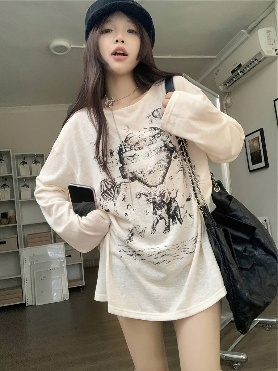 Women Tops - Cream - View 1