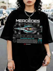 Women T-Shirts - Black - View 1