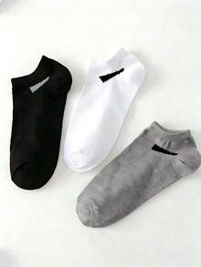 1/10 paires de chaussettes de cheville pour femmes de couleur unie avec bordure en dentelle en forme de cœur - Multicolore - Voir 1