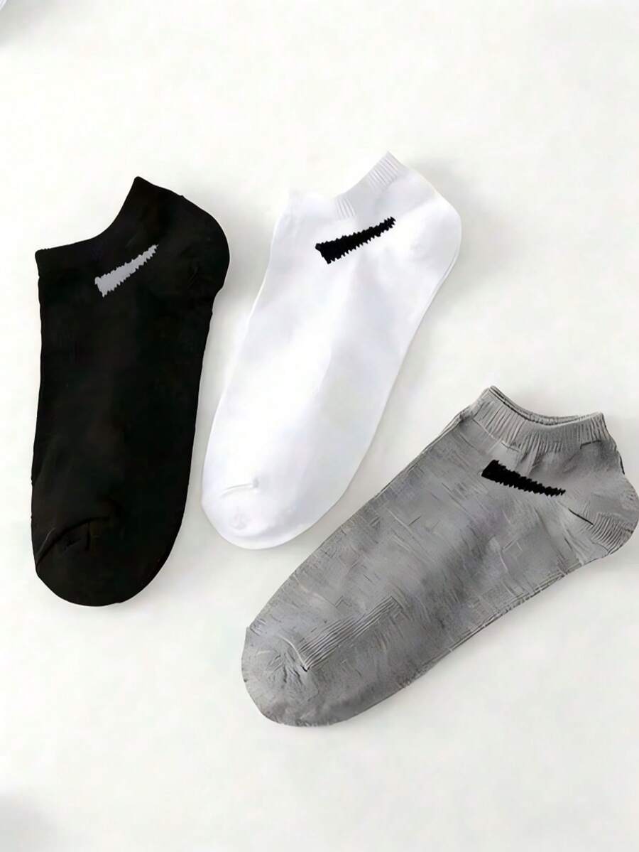 1/10 paires de chaussettes de cheville pour femmes de couleur unie avec bordure en dentelle en forme de cœur - Multicolore - Voir 1
